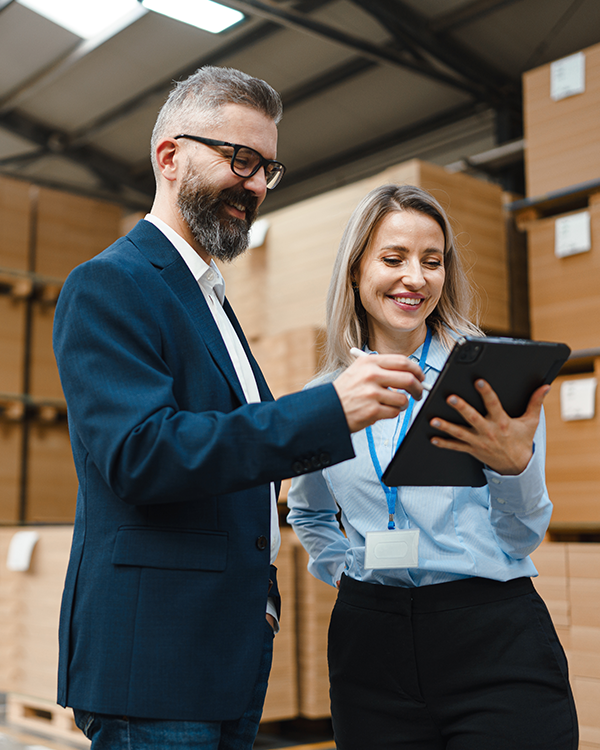 Effizienz in Logistik Lieferketten
